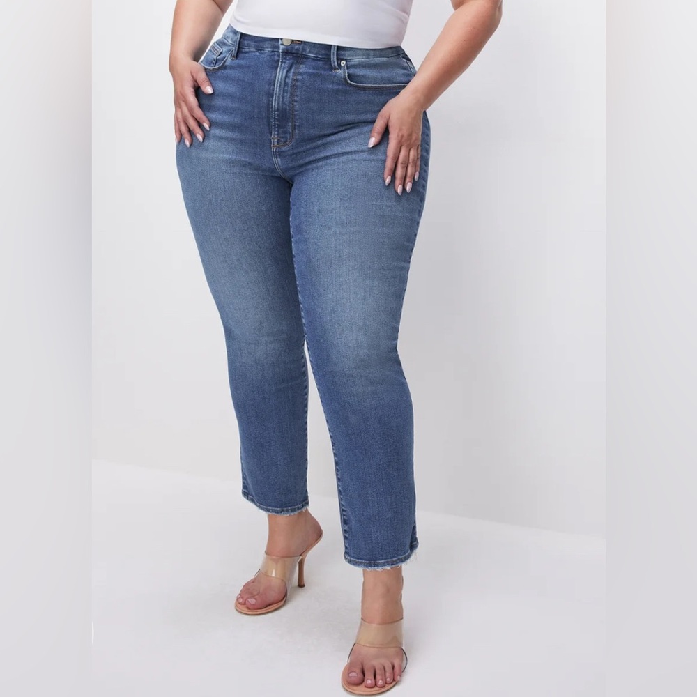 Good American Straight Leg Always Fits Jeans- Size 20-26